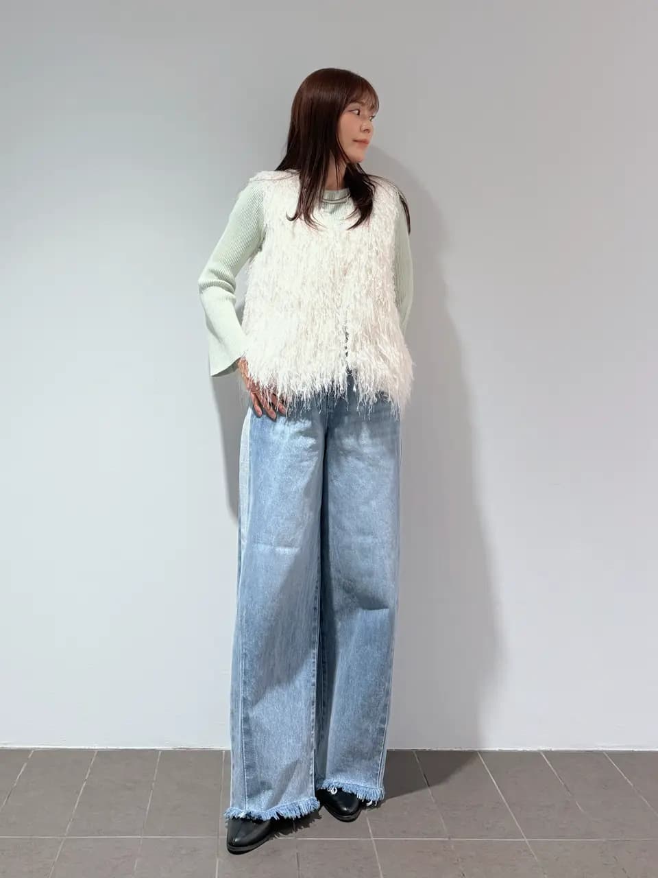 GRACE CONTINENTAL | フリンジベスト | Rakuten Fashion(楽天