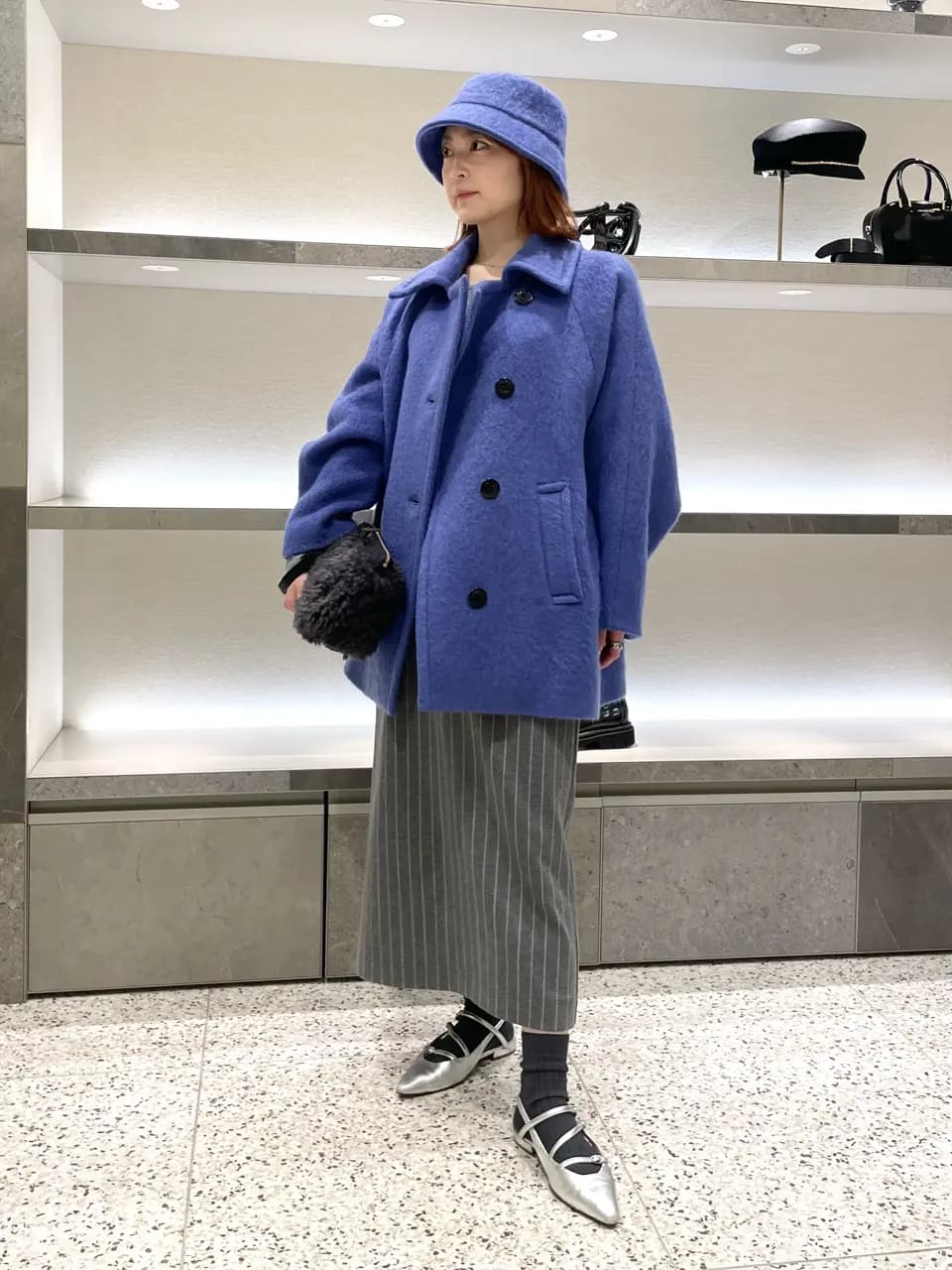 GRACE CONTINENTAL シャギーハーフコート 36 GRACE CONTINENTAL | シャギーハーフコート | Rakuten Fashion(楽天