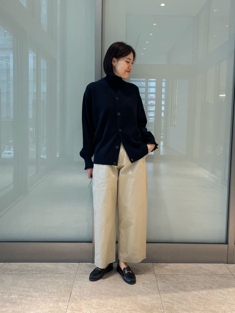 新品★ LOEFF ロエフ コットン チノパンツ　チノパン　ユナイテッドアローズ LOEFF＞コットン チノパンツ