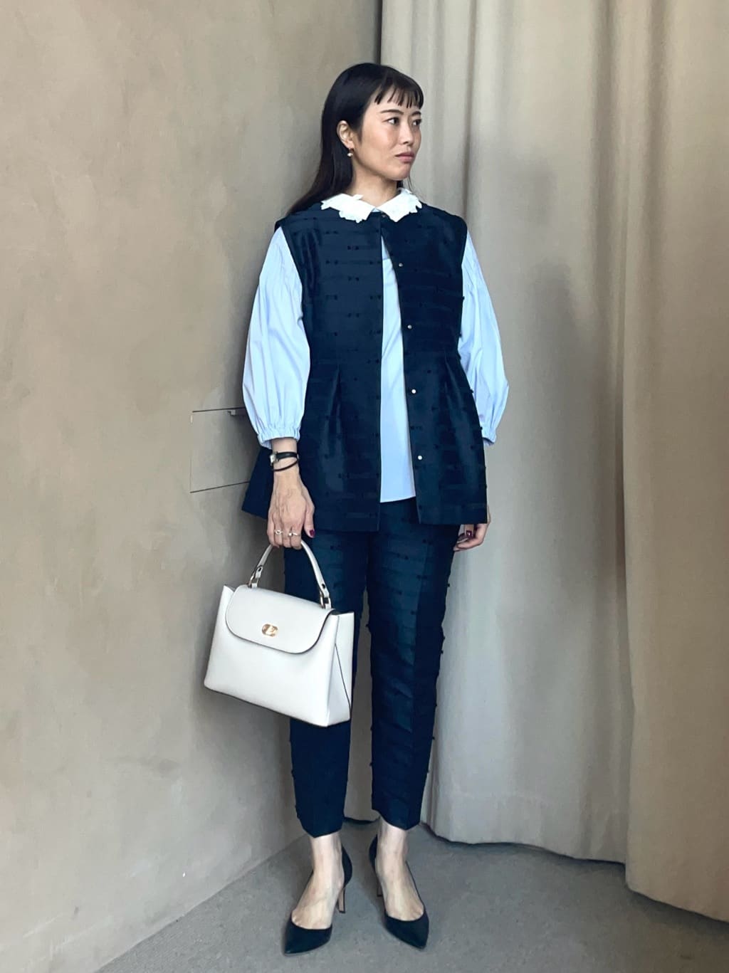 UNITED ARROWS | リボン カットジャガード ベスト | Rakuten Fashion