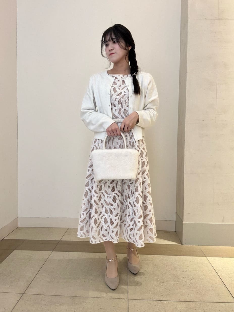 ANAYI | カスカータチュールフレア ワンピース | Rakuten Fashion(楽天