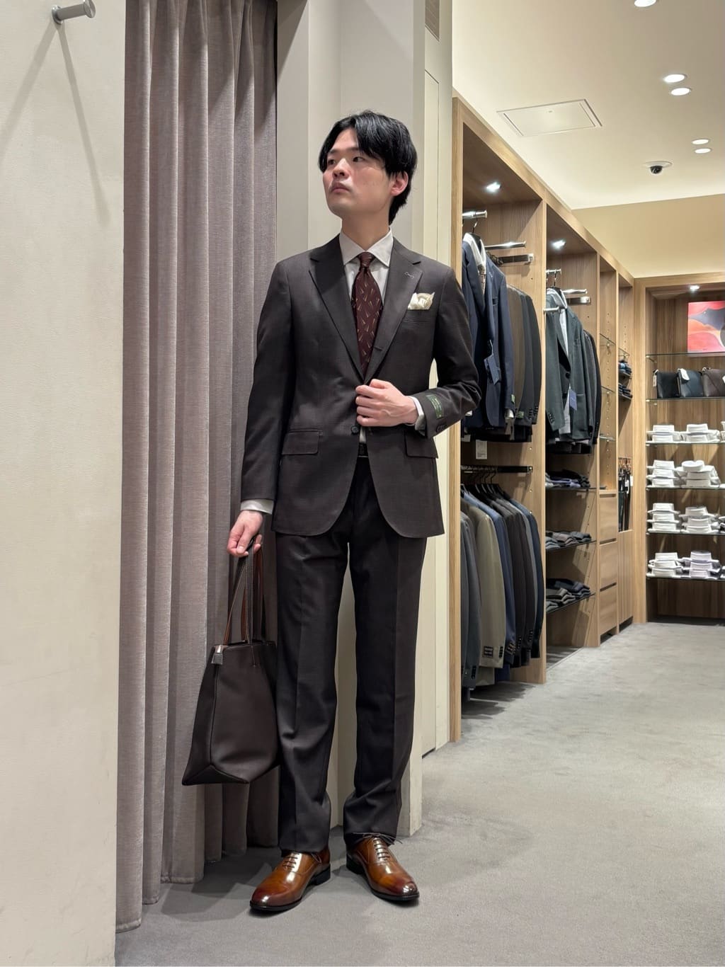 UNITED ARROWS LTD. OUTLET | REDA グレンチェック HX 1プリーツ