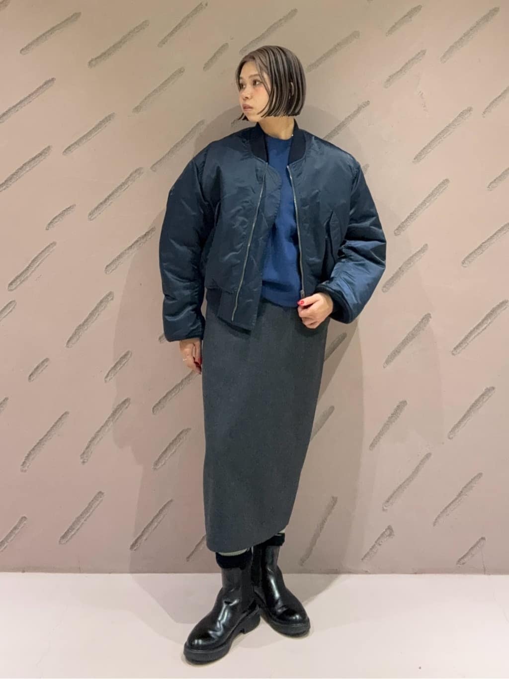 【試着のみ】BEAUTY&YOUTH UNITED ARROWSブルゾン S BEAUTY&YOUTH UNITED ARROWS（ビューティーアンドユースユナイテッド