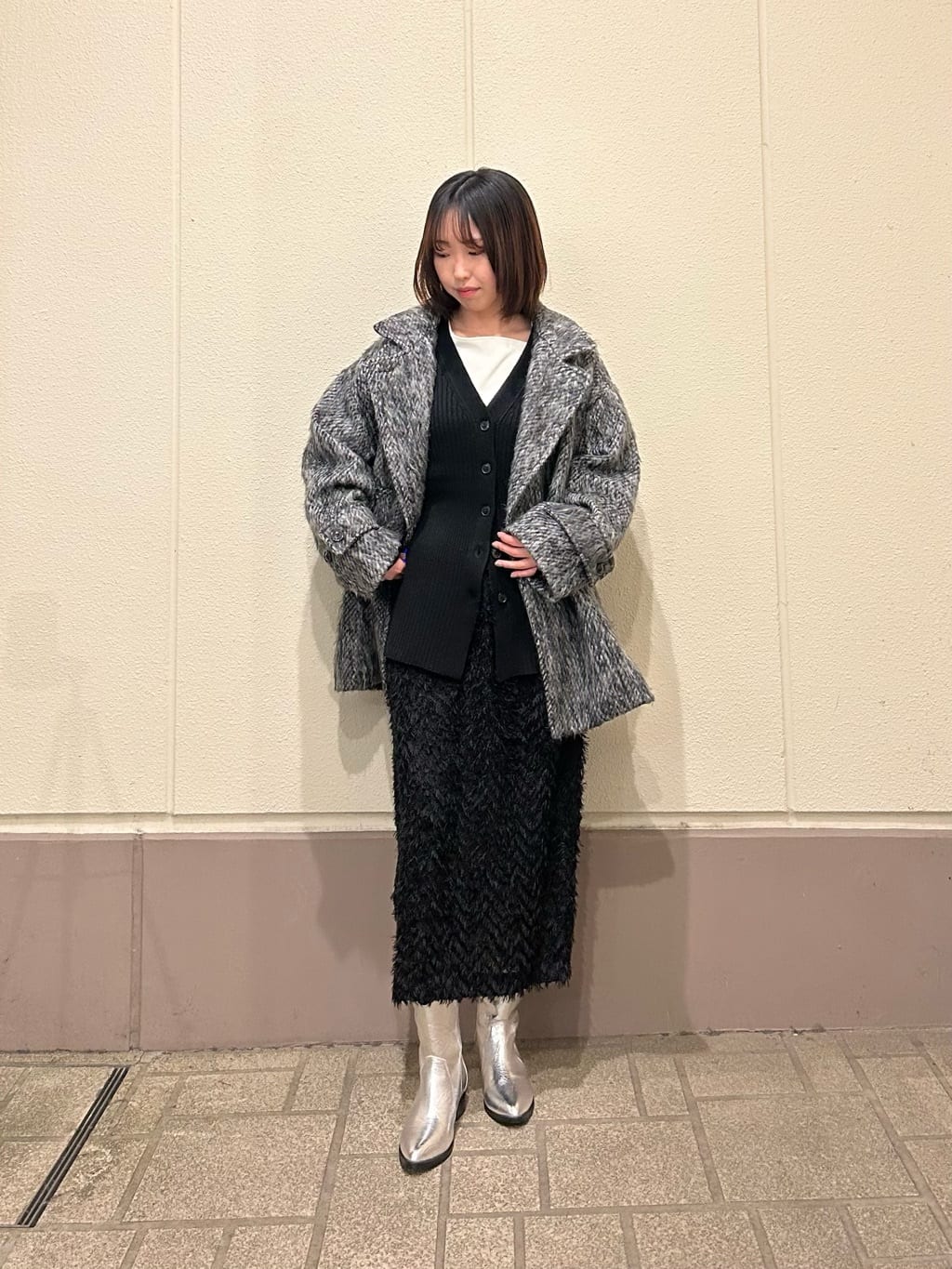 UNITED ARROWS LTD. OUTLET | メランジ シャギー テーラードコート <A