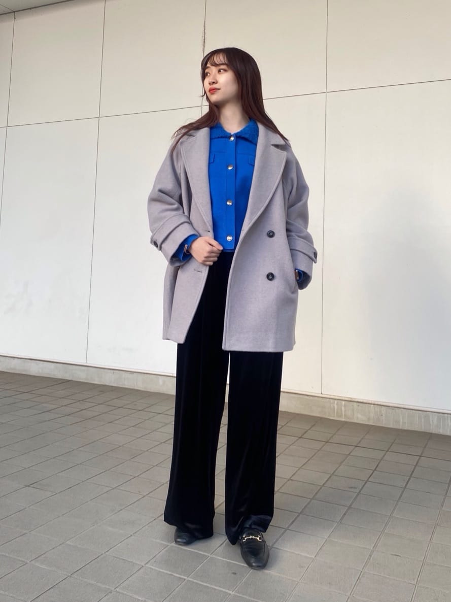 NATURAL BEAUTY BASIC | ダブルブレストフォルムミドルコート
