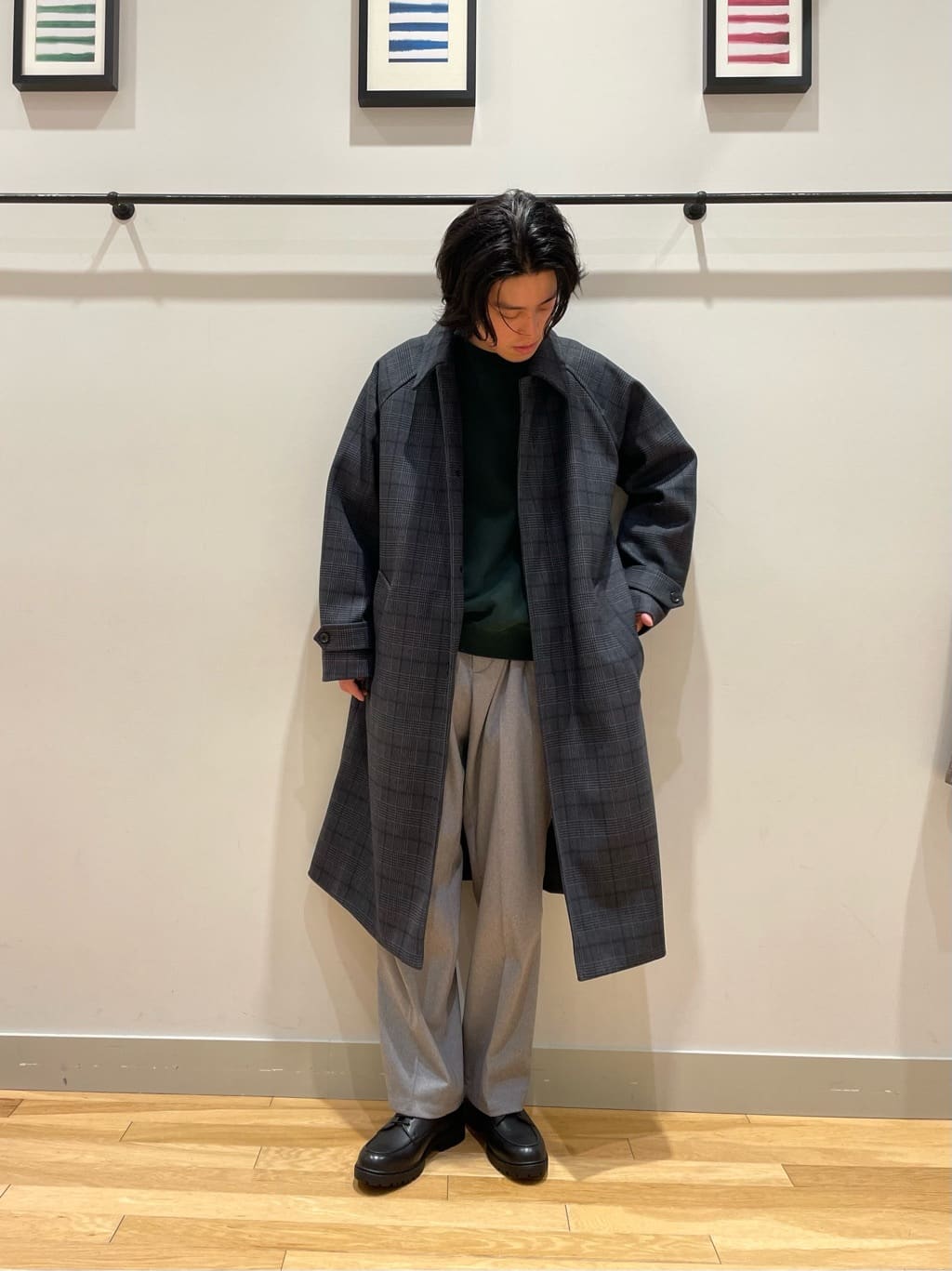 UNITED ARROWS LTD. OUTLETのニットメルトン バルカラーコート を使ったコーディネート | Rakuten ...