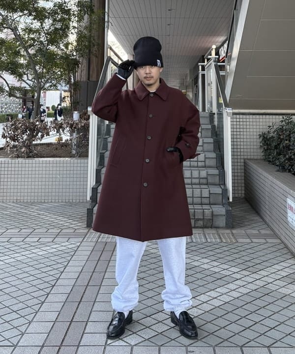 BEAMS OUTLET | フリース ステンカラー コート | Rakuten Fashion(楽天