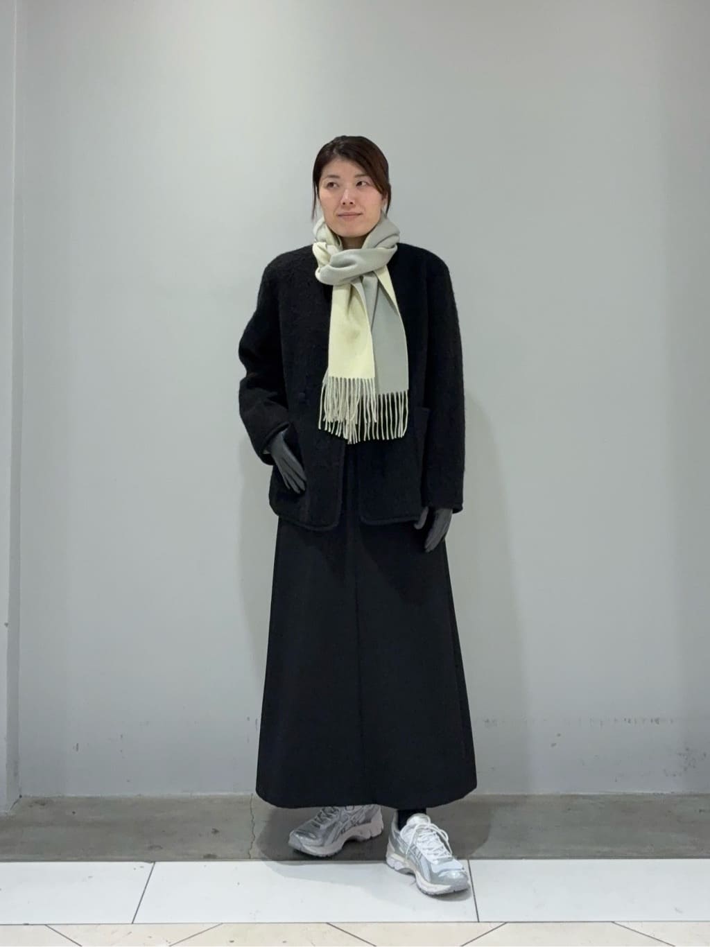 UNITED ARROWS LTD. OUTLET | レザー*スエード コンビ リボン グローブ