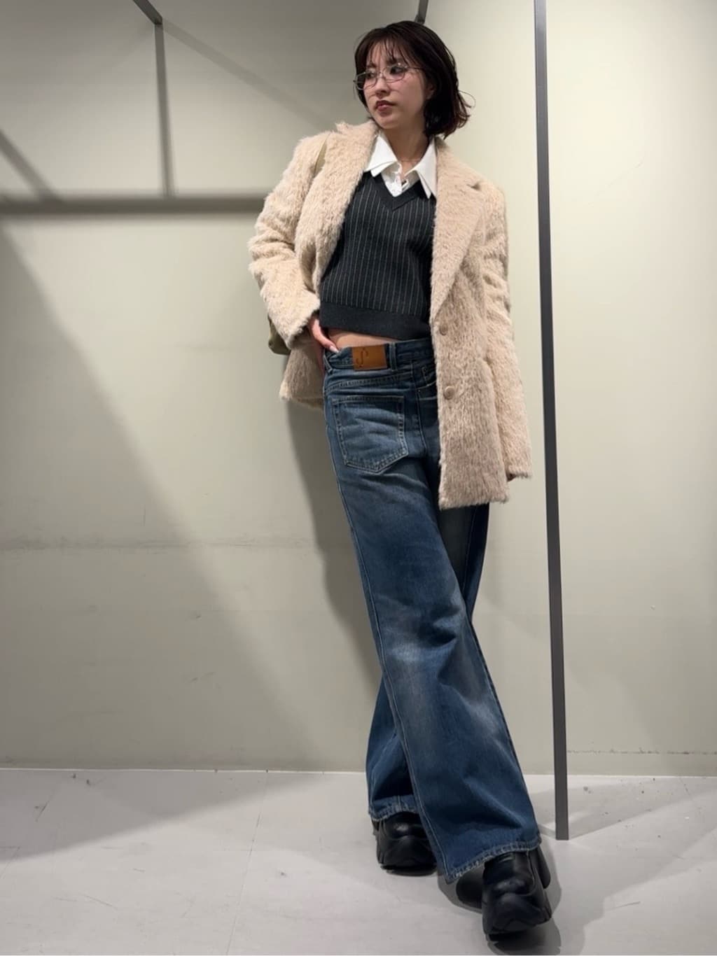 SLYのBACK TO FRONT DENIM パンツを使ったコーディネート | Rakuten 