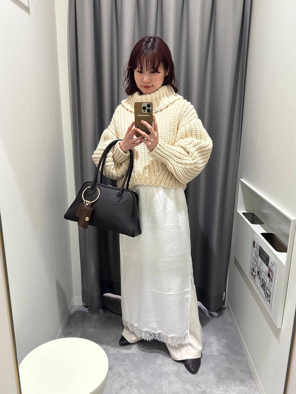mysty womanのローゲージザックリ編みタートルを使ったコーディネートを紹介します。｜Rakuten Fashion(楽天ファッション／旧楽天ブランドアベニュー)6627215