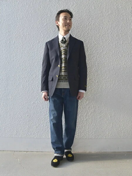 SHIPS | Southwick: CAMBRIDGE ウール ネイビー ブレザー | Rakuten