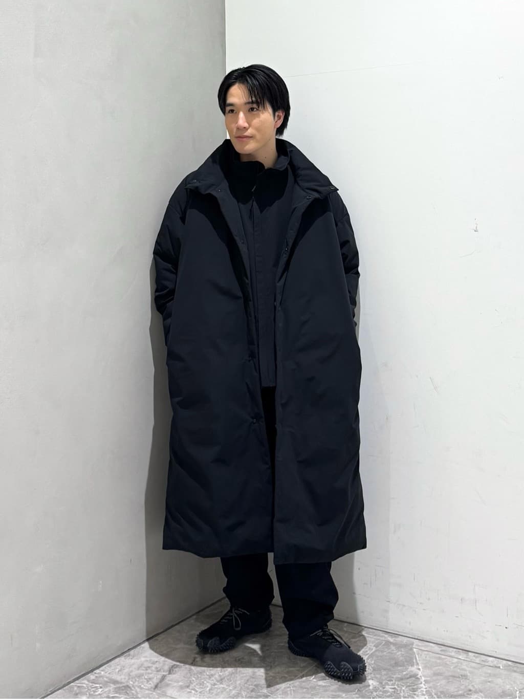 ジャケット・アウター <UNITED ARROWS & SONS by D.O>D/SL JACKET D.O UNITED ARROWS BY DAISUKE OBANA＞ TFT D/SL ZIP JACKT BLACK