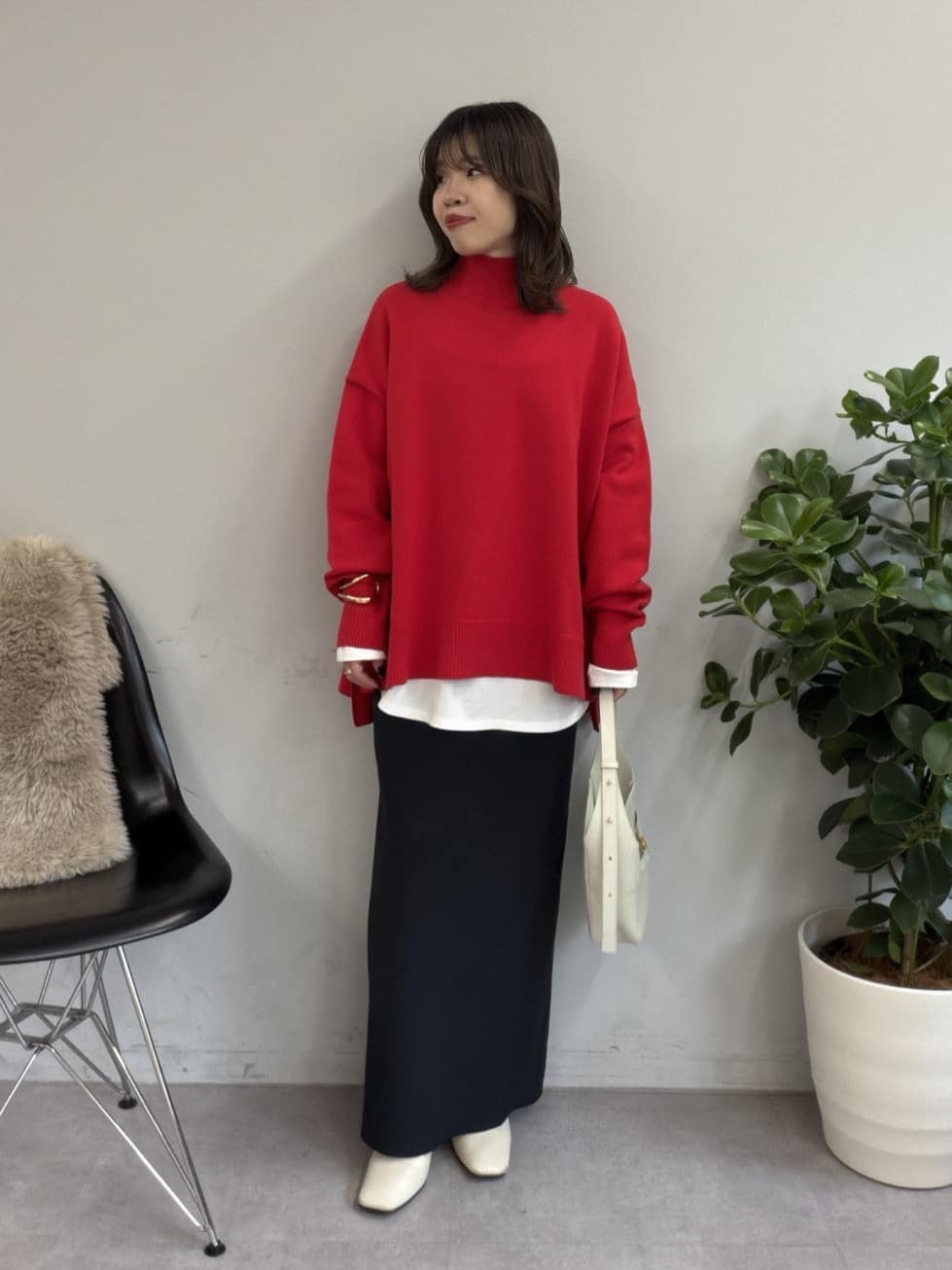 GALLARDAGALANTEの【3サイズ展開】ストレッチマキシタイトスカート2を使ったコーディネートを紹介します。｜Rakuten Fashion(楽天ファッション／旧楽天ブランドアベニュー)6629306