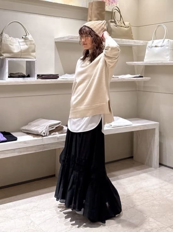 GALLARDAGALANTEのラウンドブラウスTeeを使ったコーディネートを紹介します。｜Rakuten Fashion(楽天ファッション／旧楽天ブランドアベニュー)6631553