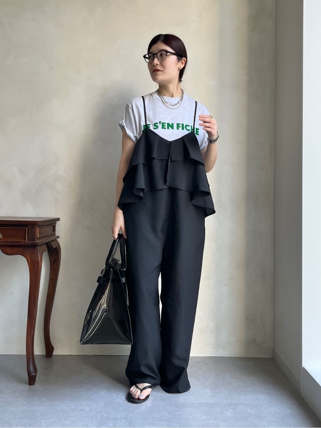 DOUDOU | 【WEB限定】 フリルビスチェキャミサロペット | Rakuten