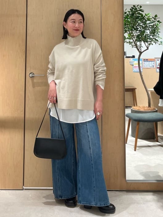 GALLARDAGALANTEのラウンドブラウスTeeを使ったコーディネートを紹介します。｜Rakuten Fashion(楽天ファッション／旧楽天ブランドアベニュー)6635383