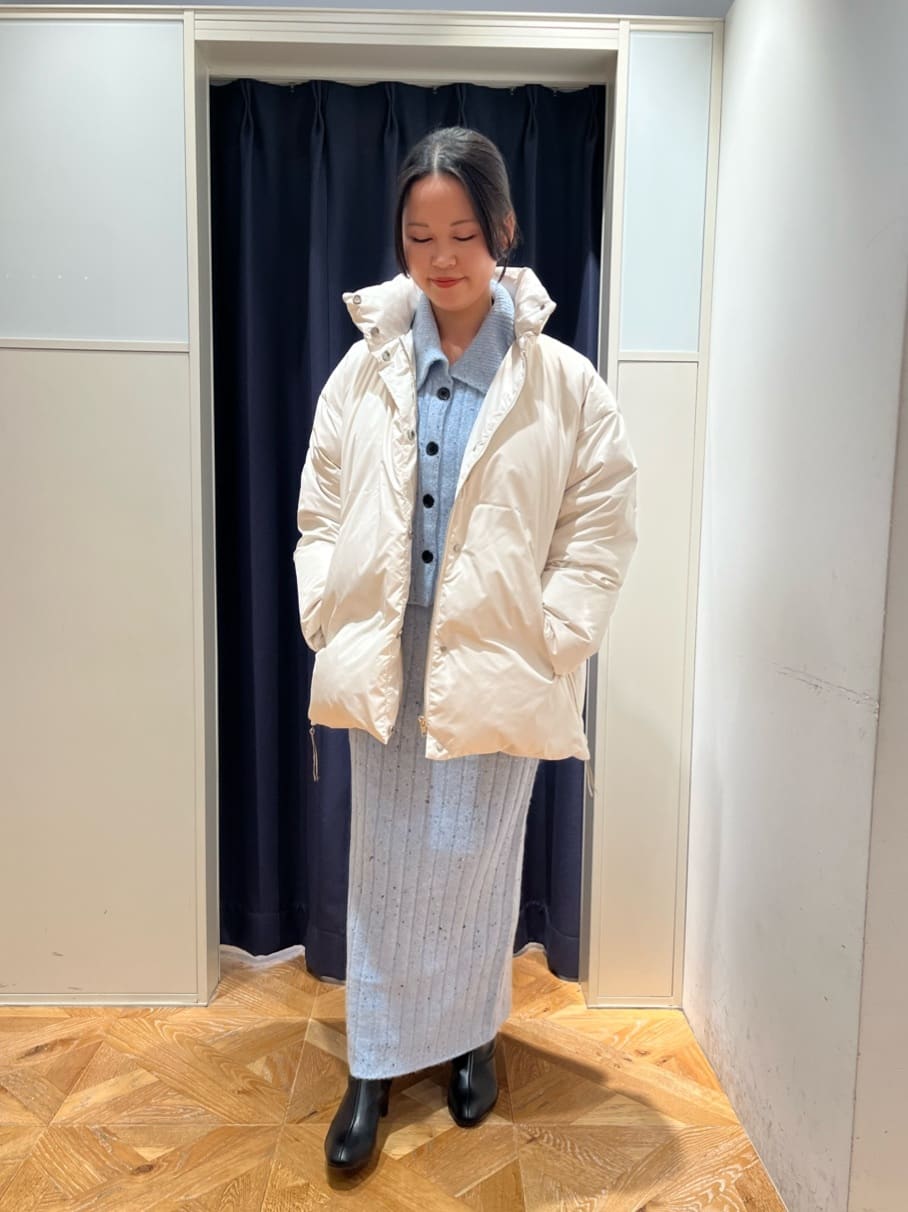 NATURAL BEAUTY BASIC | シームレスミドルダウン | Rakuten Fashion