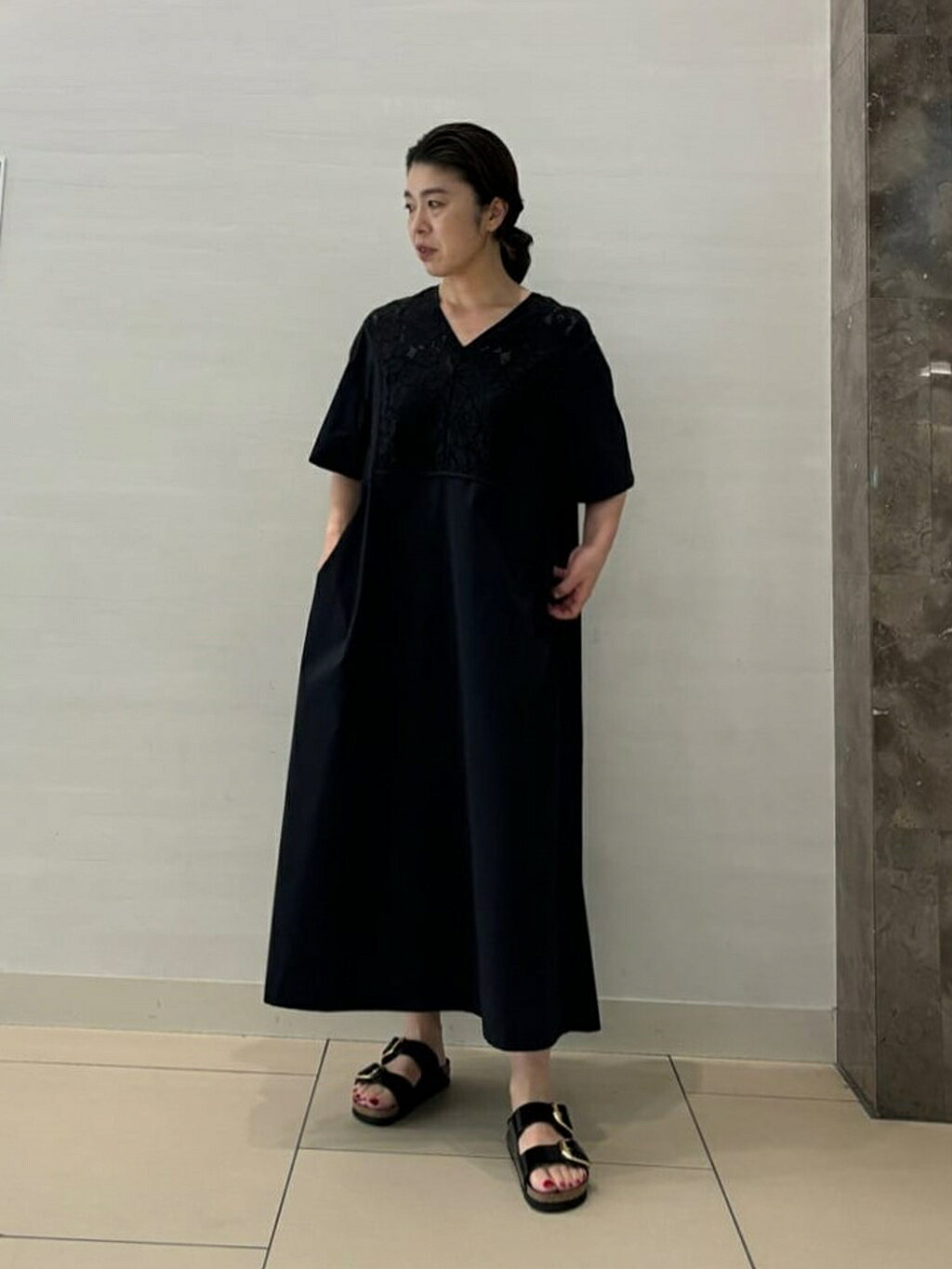ADORE | レースヨークタイプライターワンピース | Rakuten Fashion