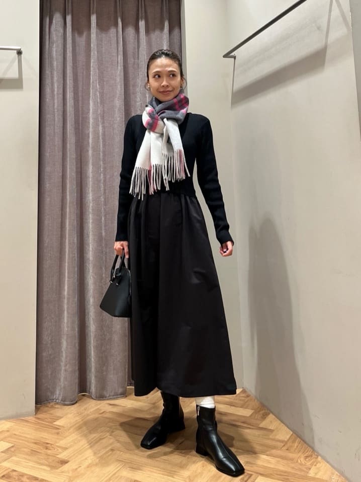 UNITED ARROWS green label relaxing | タフタ ドッキング ワンピース