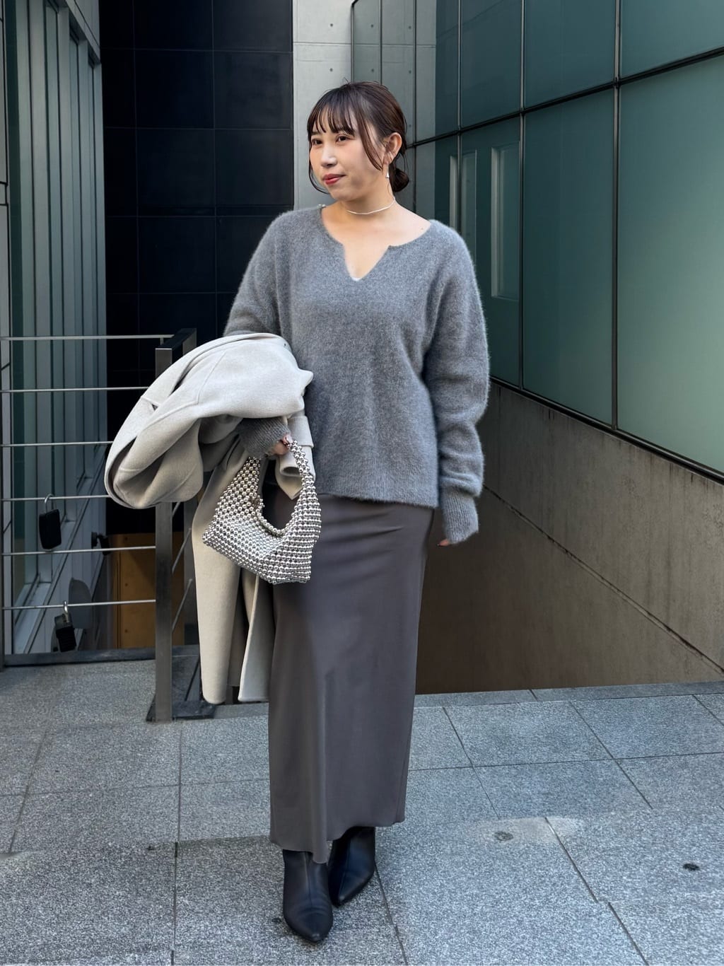 GALLARDAGALANTEの【3サイズ展開】ストレッチマキシタイトスカート2を使ったコーディネートを紹介します。｜Rakuten Fashion(楽天ファッション／旧楽天ブランドアベニュー)6641088