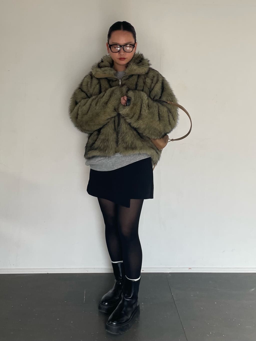 NOMINE | スタンドフェイクファーブルゾン | Rakuten Fashion(楽天