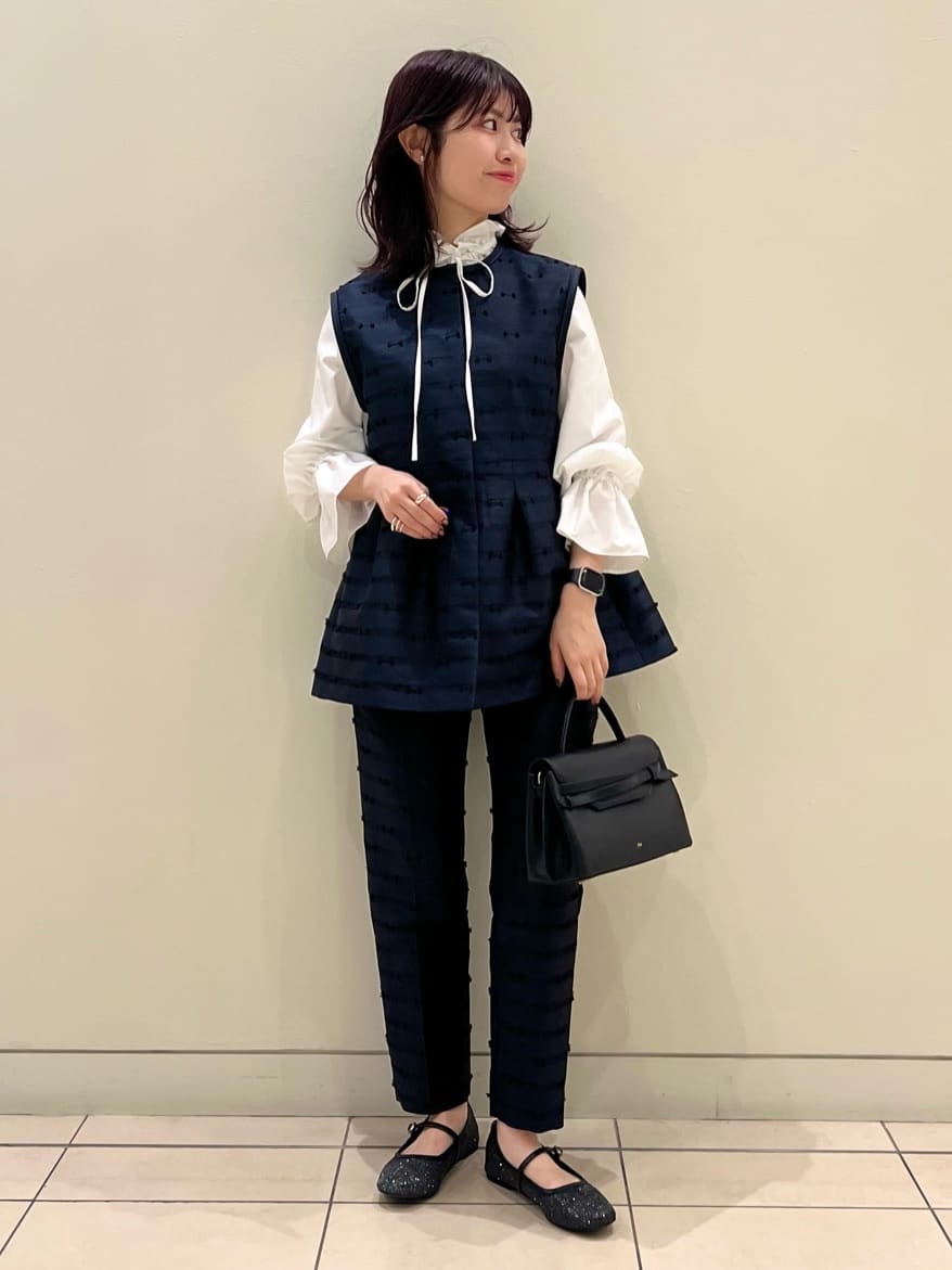 UNITED ARROWS | リボン カットジャガード ベスト | Rakuten Fashion