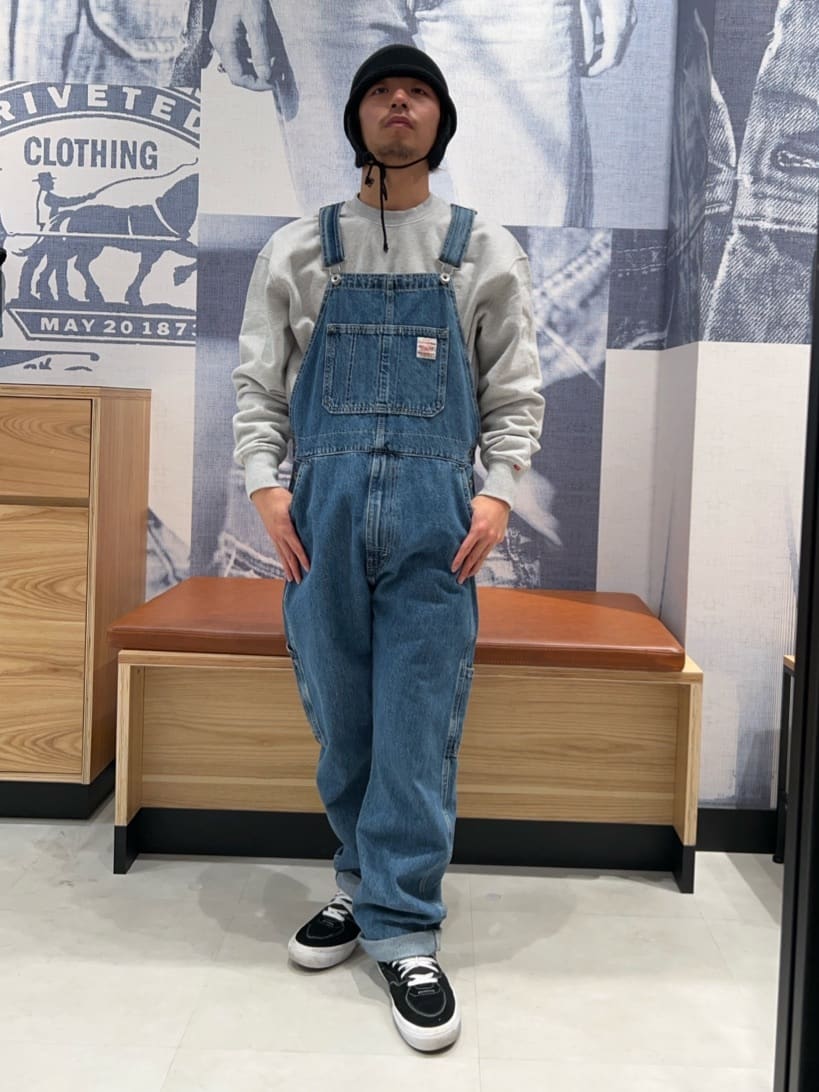 Levi's | オーバーオール ダークインディゴ | Rakuten Fashion(楽天