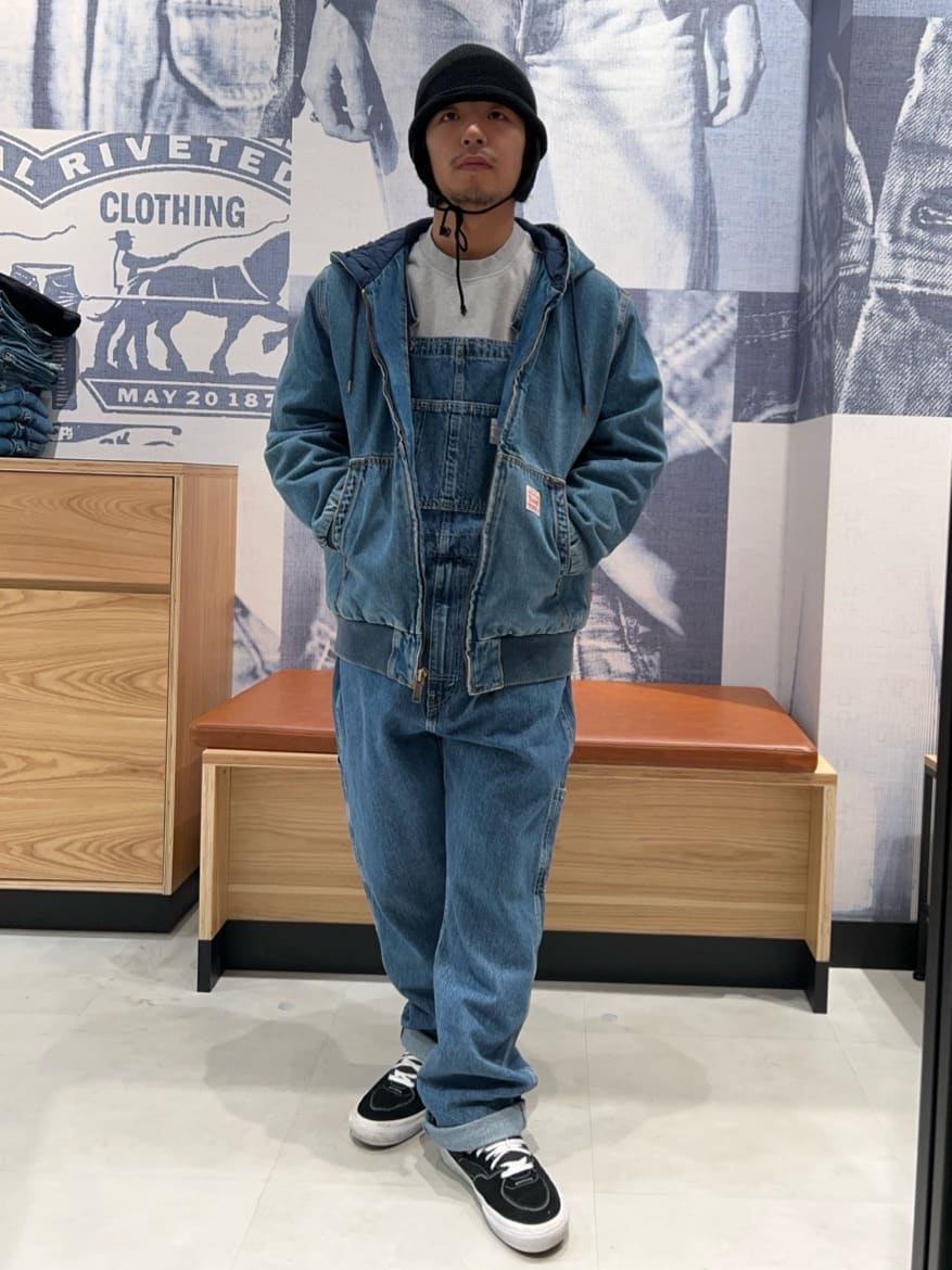 Levi's | オーバーオール ダークインディゴ | Rakuten Fashion(楽天