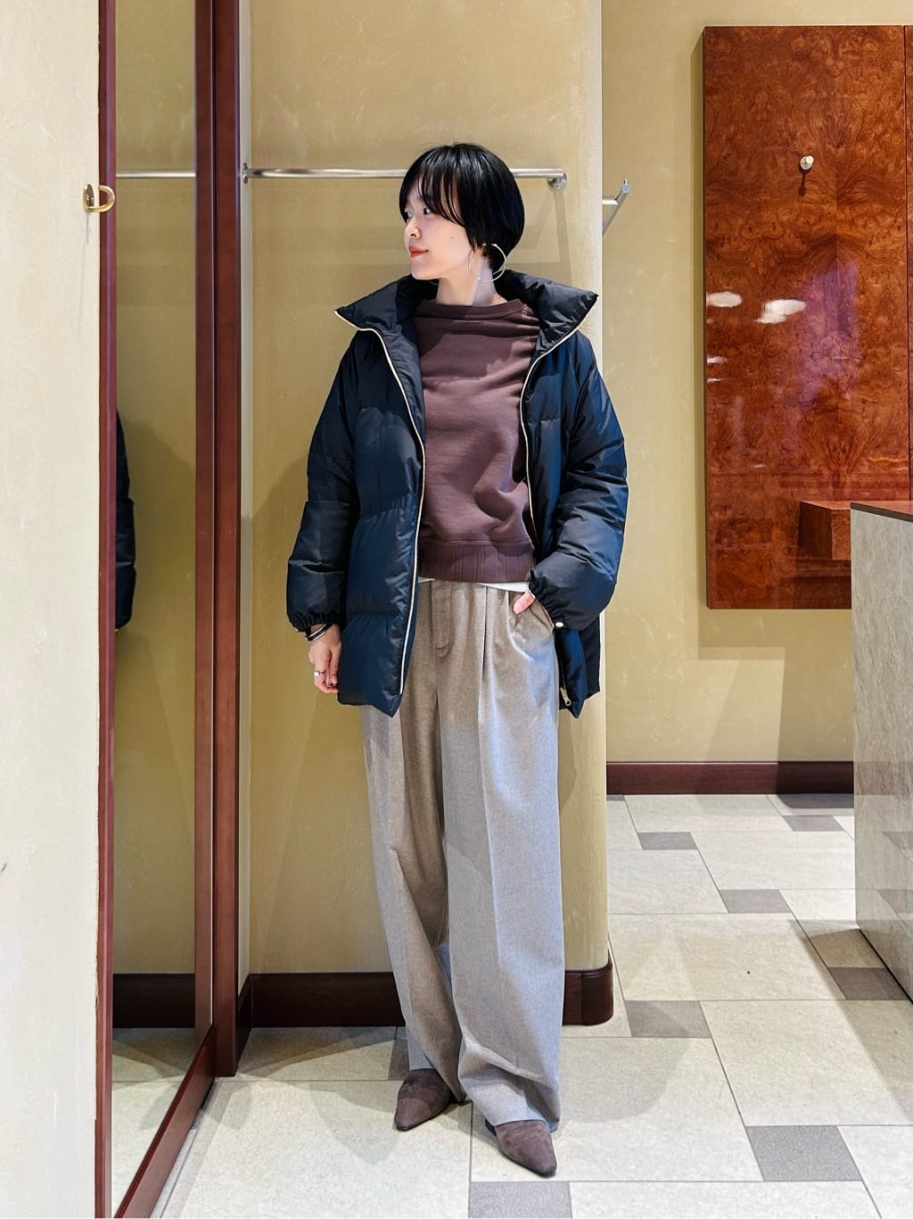 UNITED ARROWS LTD. OUTLET | <conte>ミリタリー リバーシブル ダウン