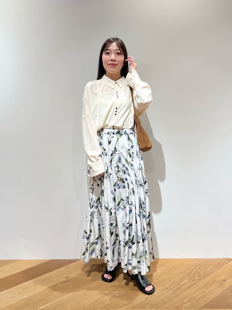 完売品　EMMEL REFINES EM V/ポプリン オーバー シャツ UNITED ARROWS green label relaxing | <EMMEL REFINES>EM V/ポプリン