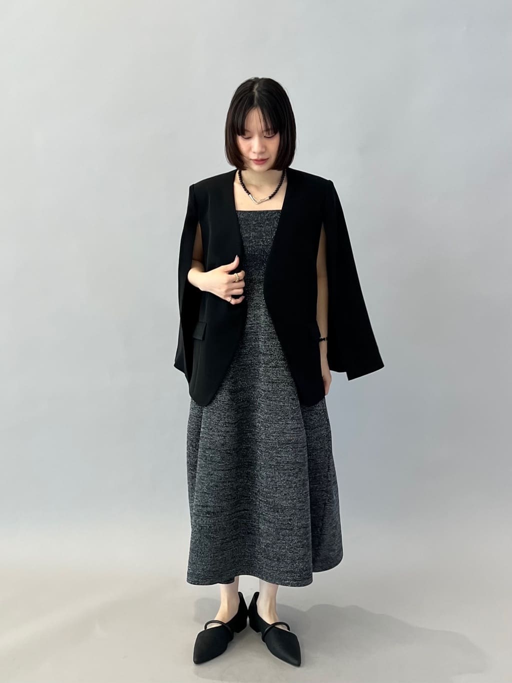 LASUD | ケープデザインショートジャケット | Rakuten Fashion(楽天