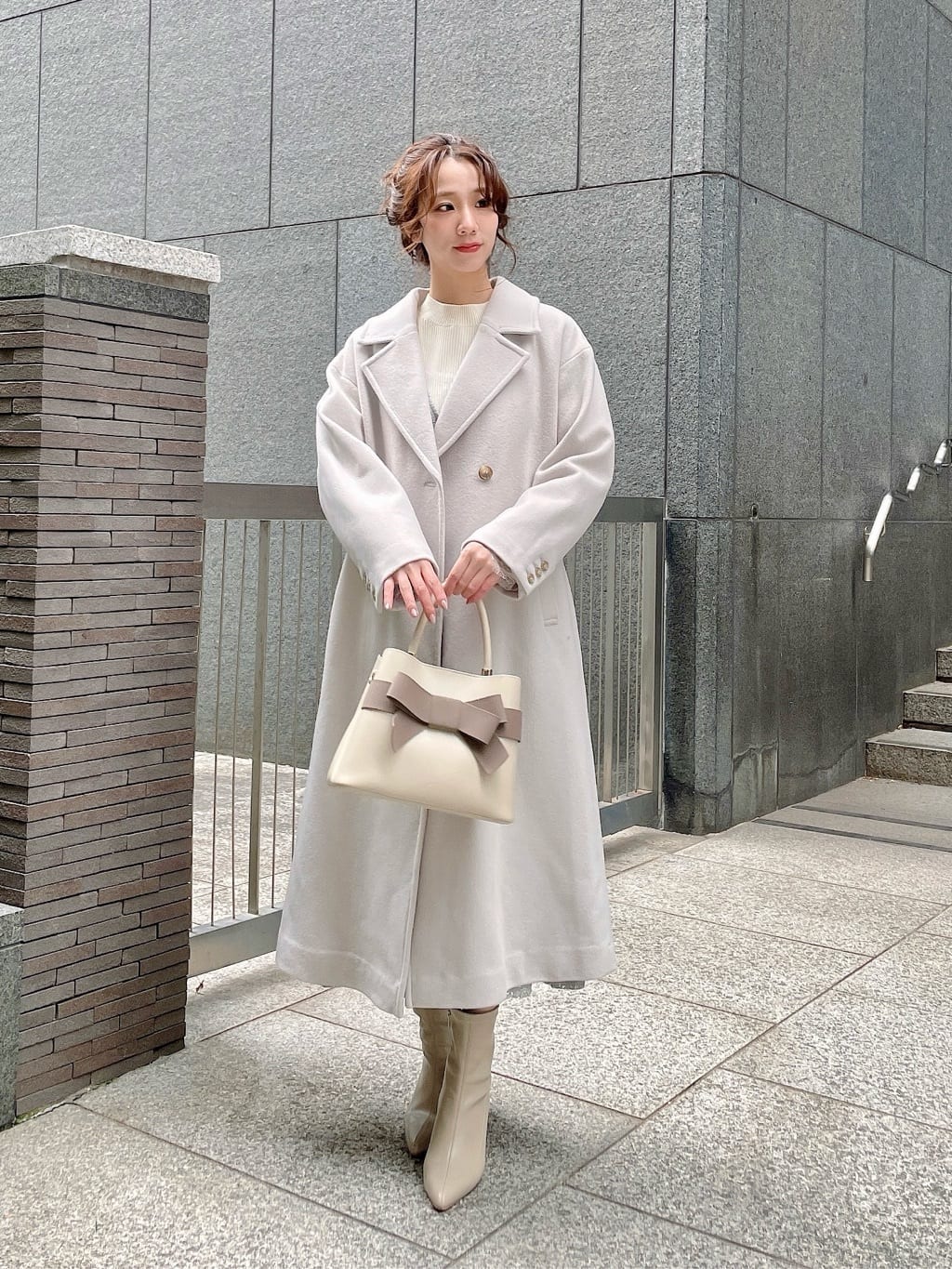 PROPORTION BODY DRESSING | ダブル釦チェスターコート 25AW | Rakuten