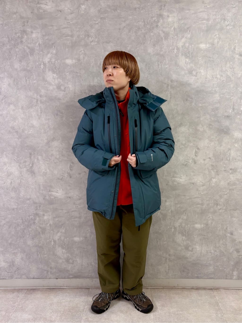 Snow PeakのGORE-TEX Weatherproof Down Jacketを使ったコーディネートを紹介します。｜Rakuten Fashion(楽天ファッション／旧楽天ブランドアベニュー)6651092