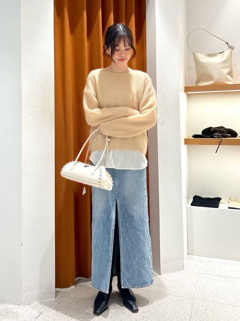 Whim Gazette | デニムスリットスカート | Rakuten Fashion(楽天