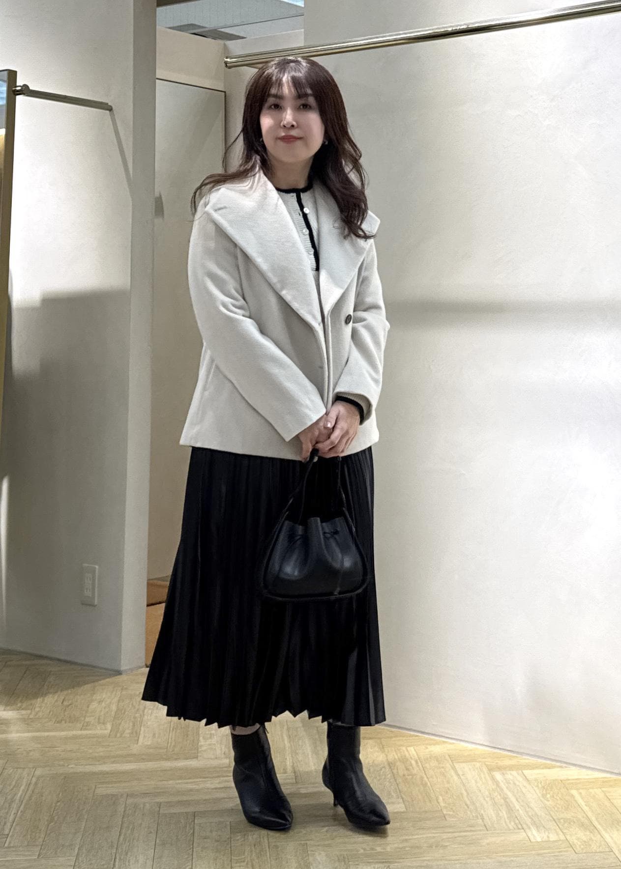 ROPE' | プレミアムカシミヤ ショートコート | Rakuten Fashion(楽天