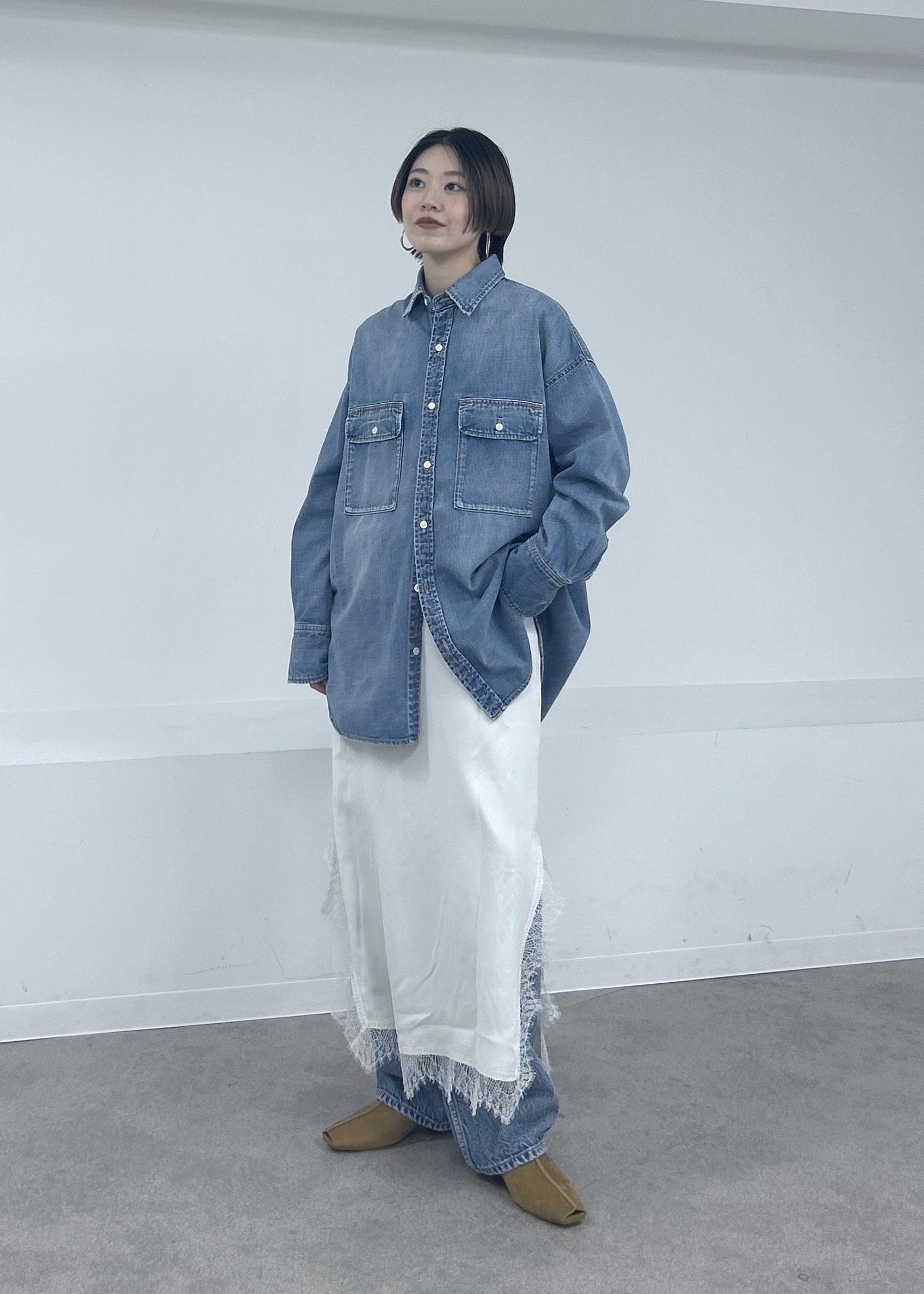 SALON adam et rope'のフレンチレースパネルスカートを使ったコーディネートを紹介します。｜Rakuten Fashion(楽天ファッション／旧楽天ブランドアベニュー)6694361