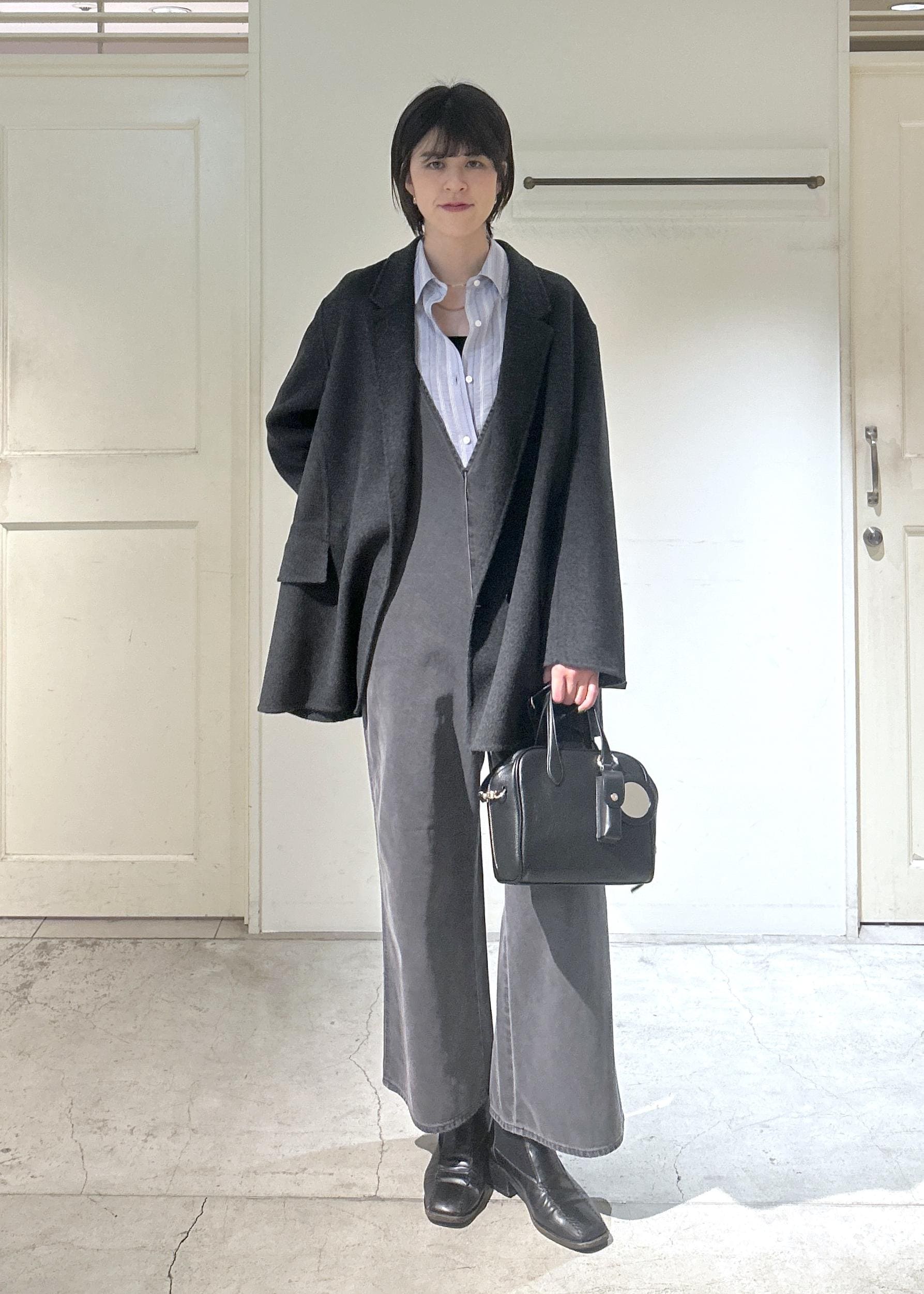 SALON adam et rope' | オーバーダイデニムサロペット | Rakuten