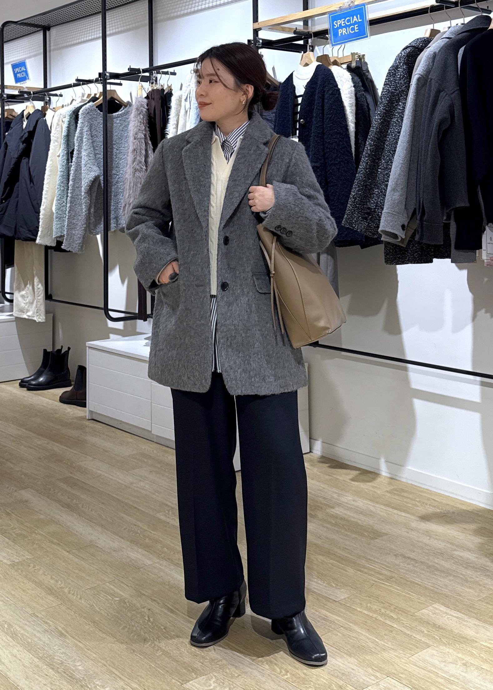 ROPE' PICNIC | シャギーテーラードジャコット | Rakuten Fashion(楽天