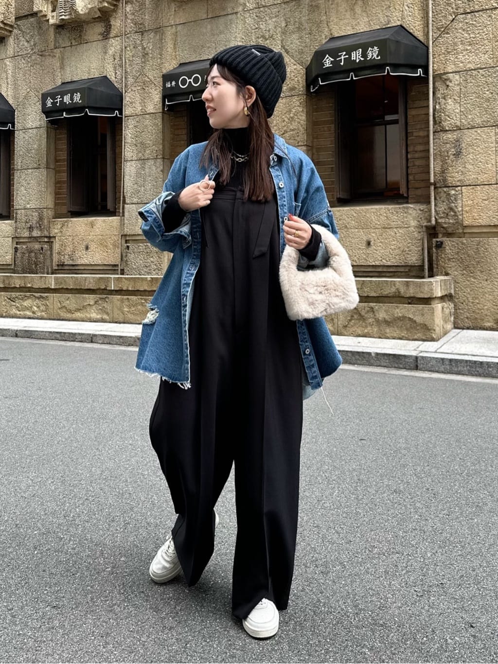 DOUDOU | 【新色追加】ダメージデニムシャツ | Rakuten Fashion(楽天
