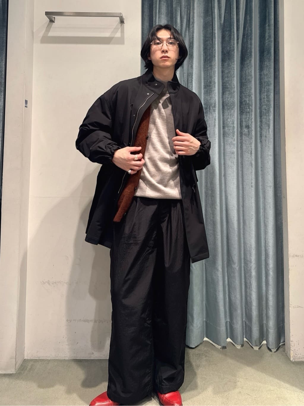 UNITED ARROWS LTD. OUTLET | シャギー モヘヤ Vネック カーディガン