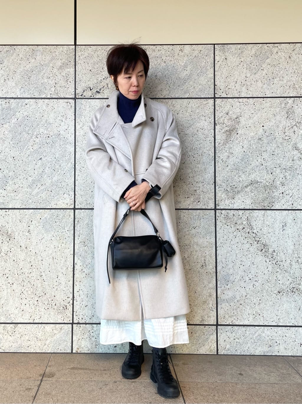 russet | 《WEB限定》レザースクエアショルダーバッグ | Rakuten