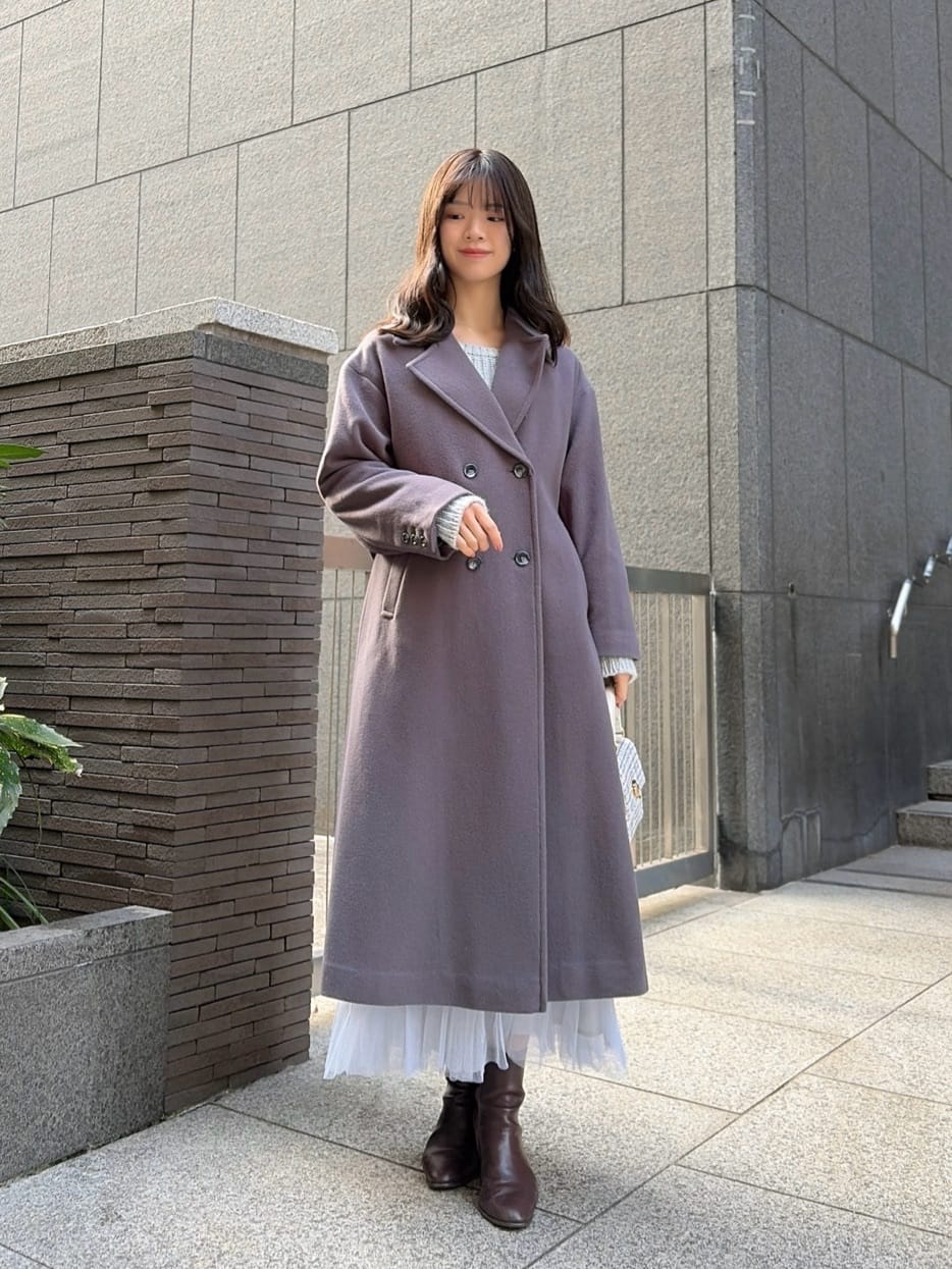 PROPORTION BODY DRESSING | ダブル釦チェスターコート 25AW | Rakuten