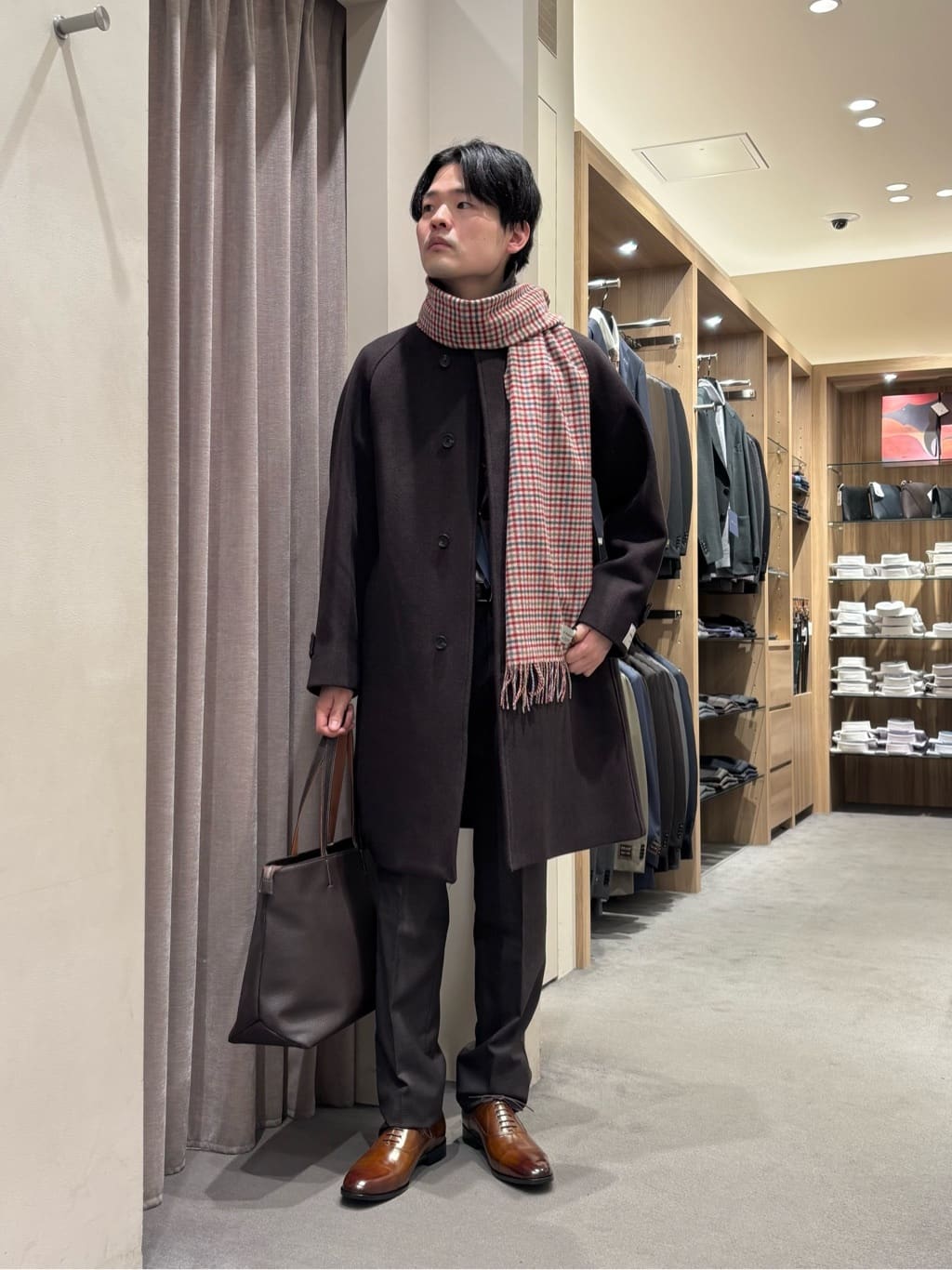 UNITED ARROWS LTD. OUTLET | REDA グレンチェック HX 1プリーツ