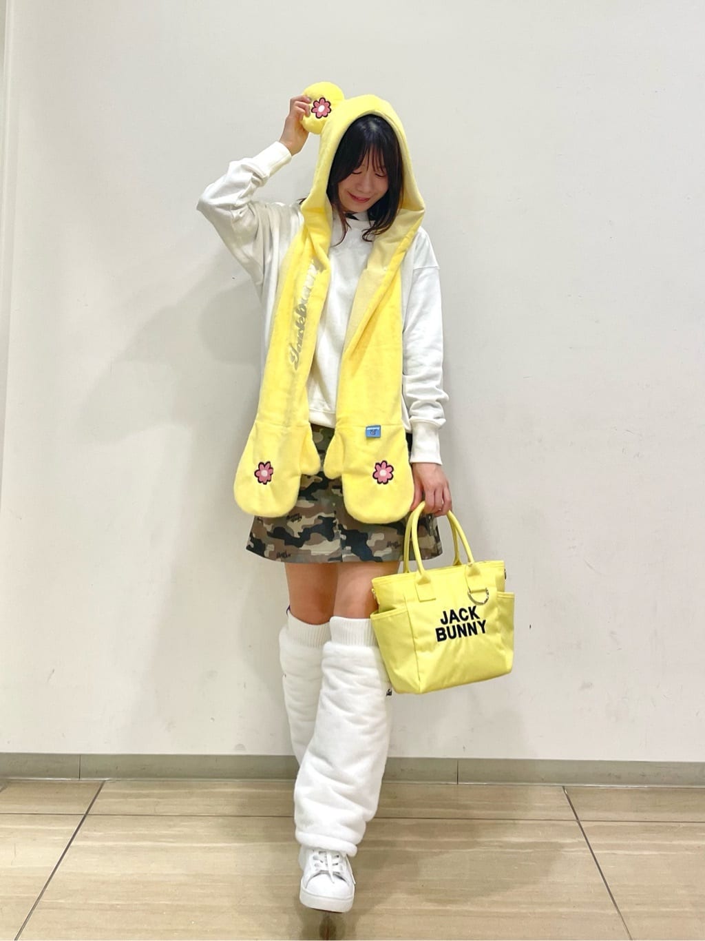Jack Bunny!! | エンジェルブルーコラボマフラーキャップ | Rakuten