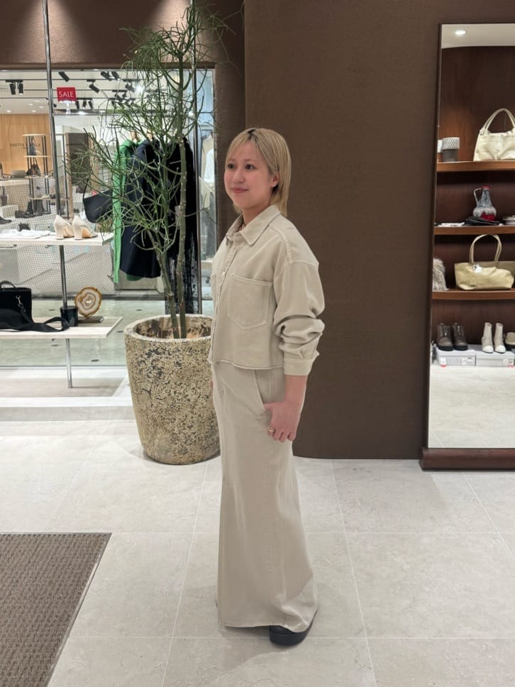 GALLARDAGALANTEの【セットアップ対応】リヨセルショートシャツを使ったコーディネートを紹介します。｜Rakuten Fashion(楽天ファッション／旧楽天ブランドアベニュー)6672107