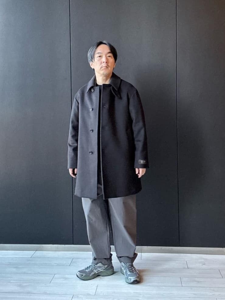 UNITED ARROWS LTD. OUTLET | 120S メルトン チェック バルカラー