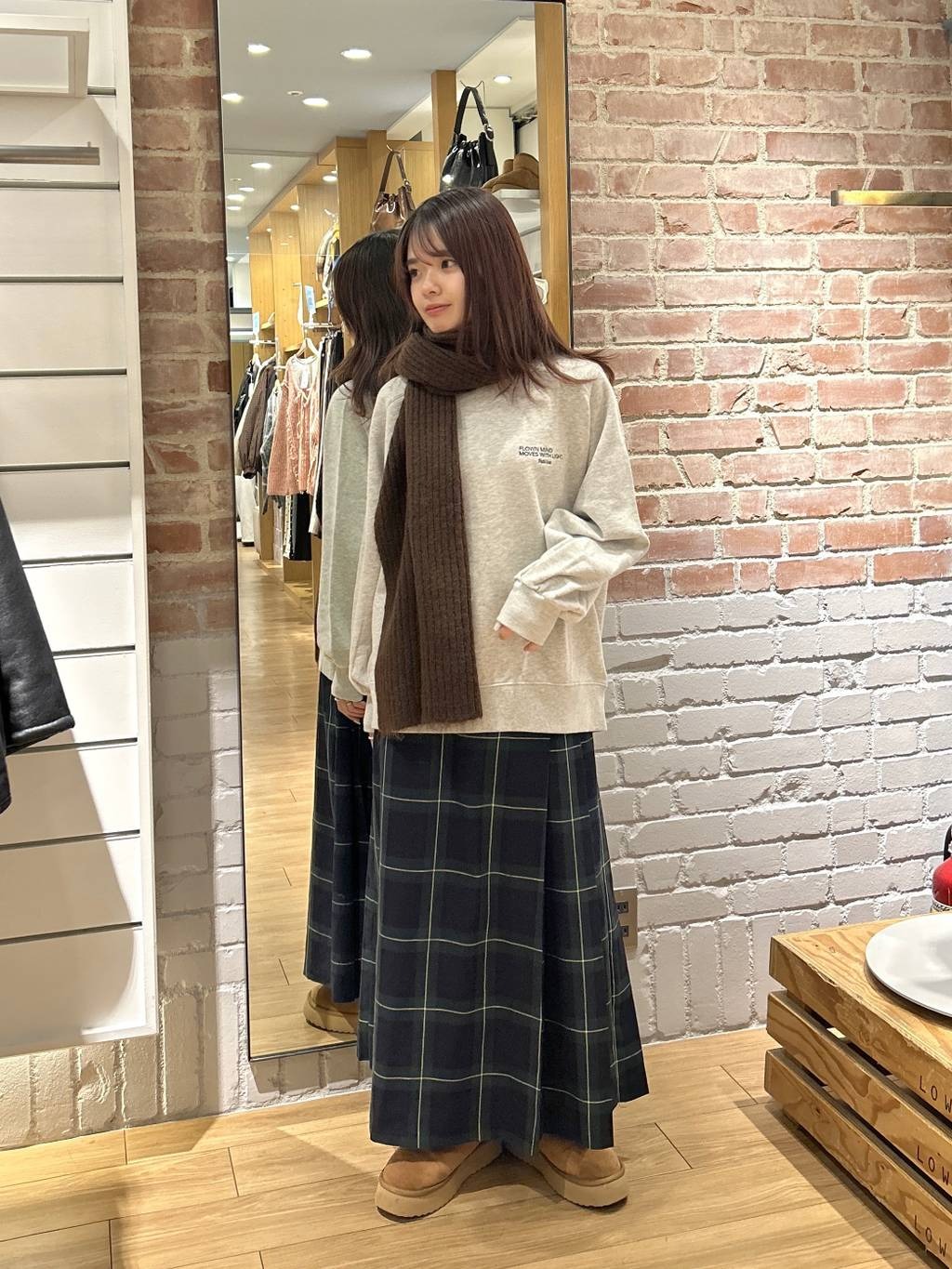 LOWRYS FARM | チビロゴウラケプルオーバー | Rakuten Fashion(楽天