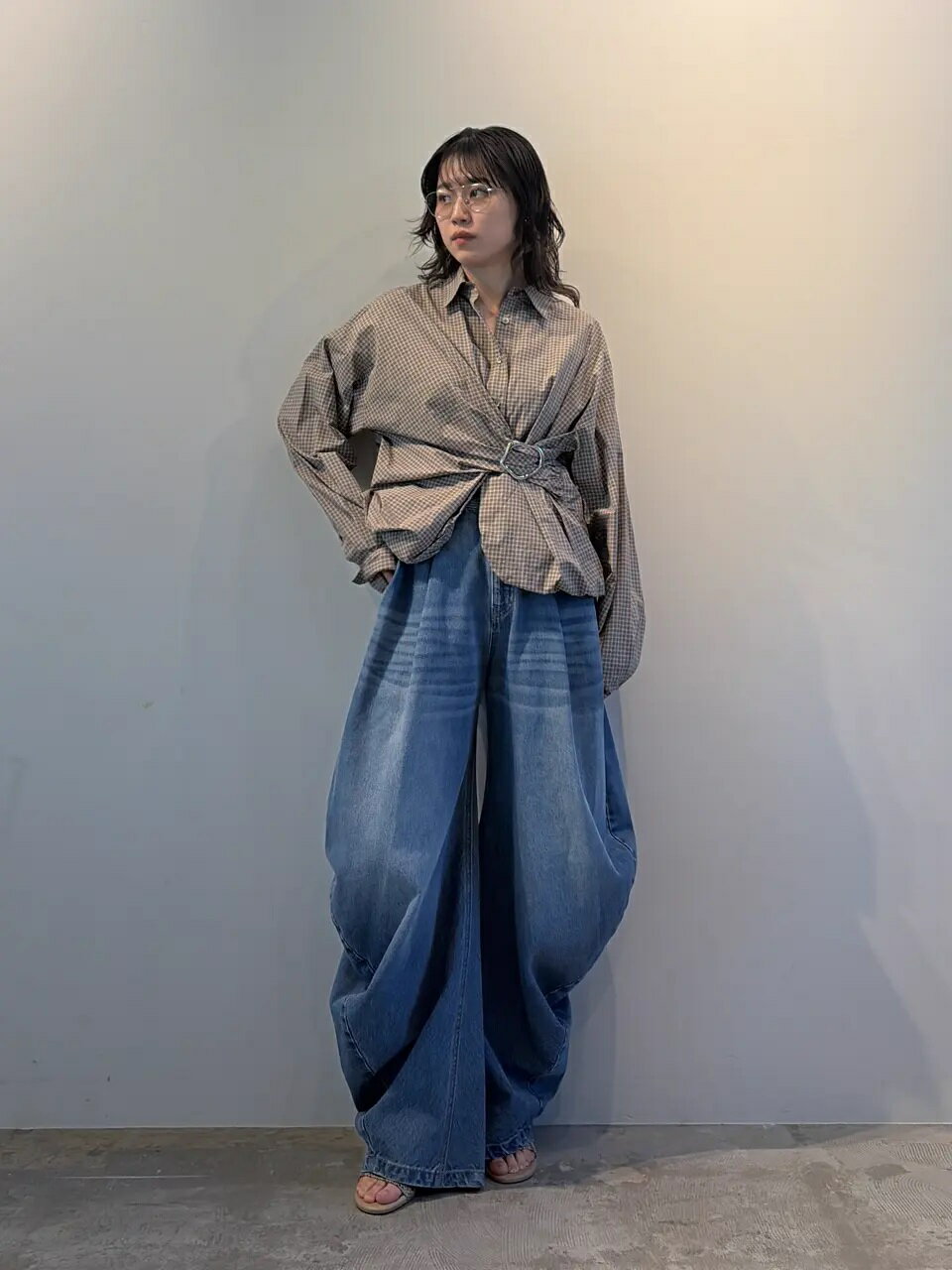 prankproject ドレープデニムパンツ PRANK PROJECT | ドレープデニムパンツ / Drape Denim Pants | Rakuten
