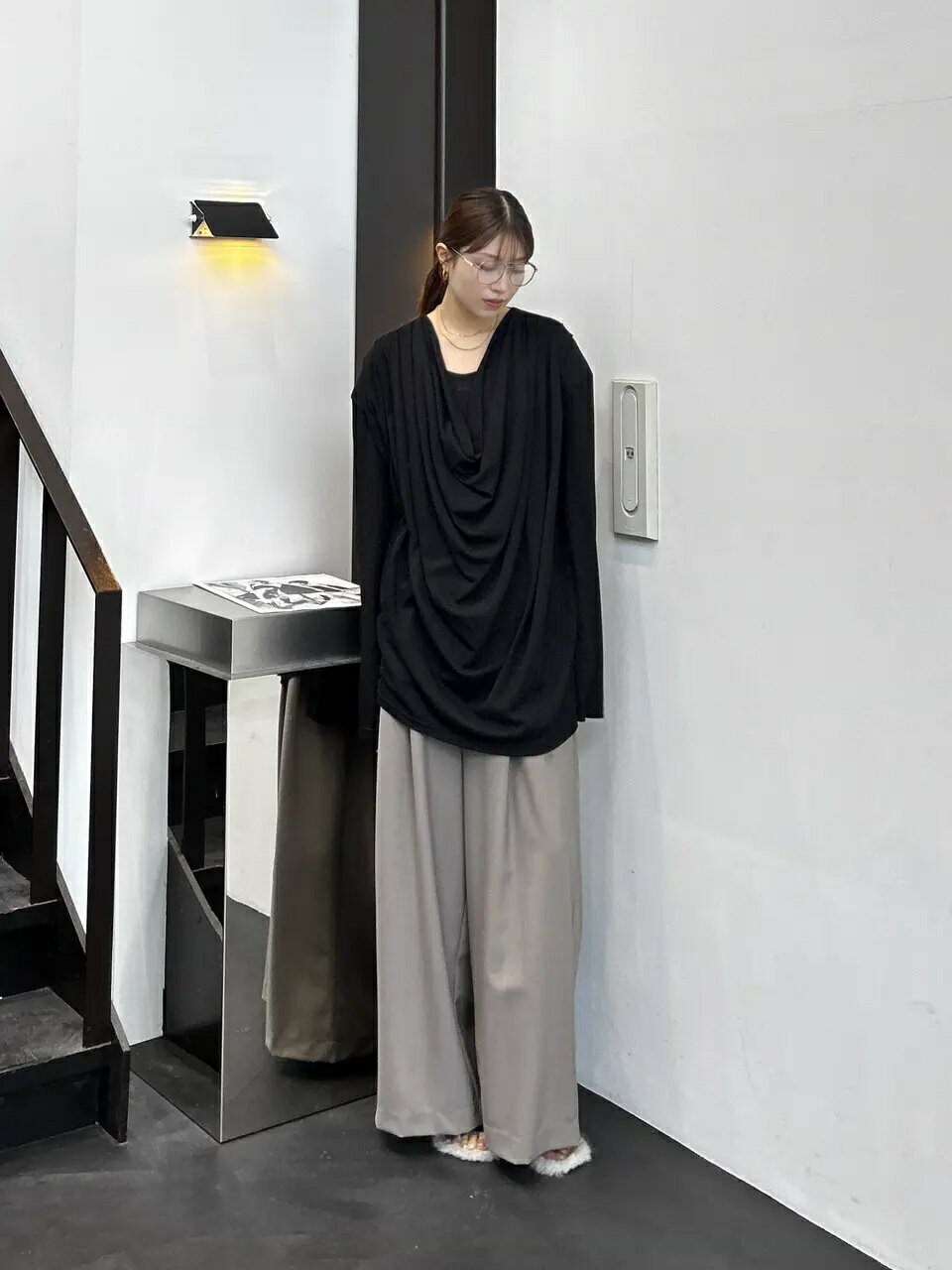 PRANK PROJECTのドレープオーバートップ / Drape Over Topを使ったコーディネートを紹介します。｜Rakuten Fashion(楽天ファッション／旧楽天ブランドアベニュー)6675154