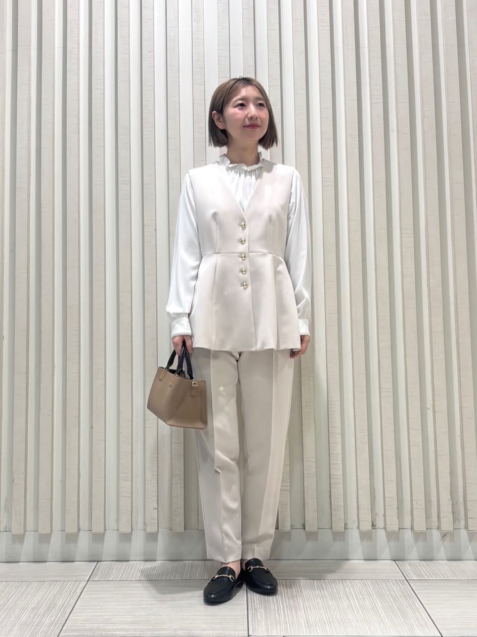 NATURAL BEAUTY BASIC | フロントボタンペプラムジレ SETUP | Rakuten